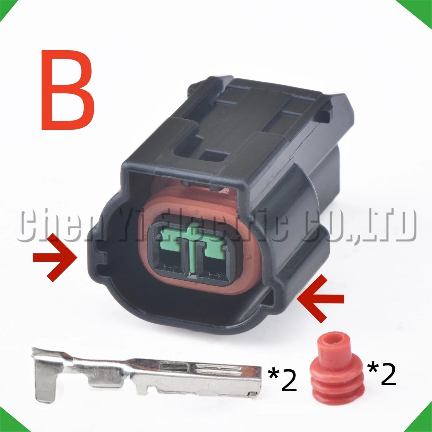 2 Pin Fuel Injector Connector PU465-02127 HD035-02027 06A973722 for Hyundai Kia