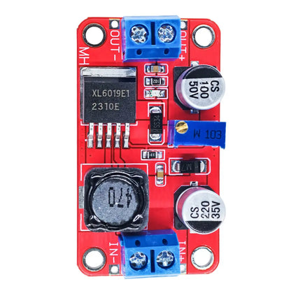 XL6019 DC-DC Step-Up Boost Converter Module 5A Adjustable 3.3-35V to 5V/6V/9V/12V/24V Power Supply Regulator