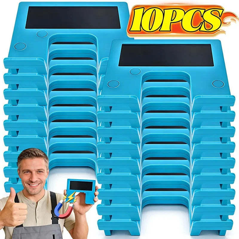 10/1Pcs Hinge Quick Installation Assistant Door Panel Gap Quick Adjustment Magnetic Cabinet Door Hinge Installation Fixed Plate