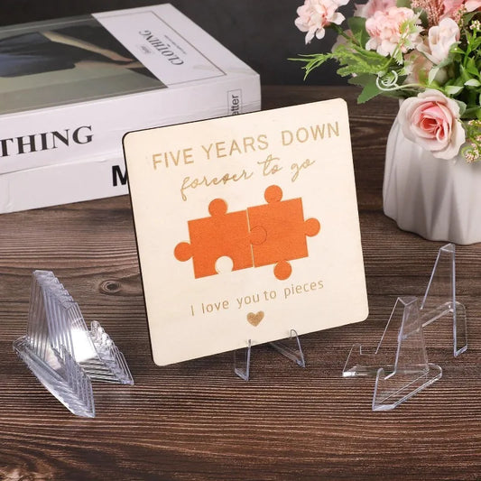 50-1Pcs Acrylic Display Stand Transparent Triangle Commemorative Coin Watch Card Holder Display Rack For Exhibitions Home Decor