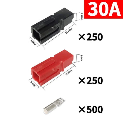Single Pole SB30 Plug 30A 600V DC Battery Connector UPS Power High Current Quick Plug