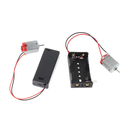 130 Motor Kit with Battery Case & Switch 16500RPM DIY Electronic Motor Kit