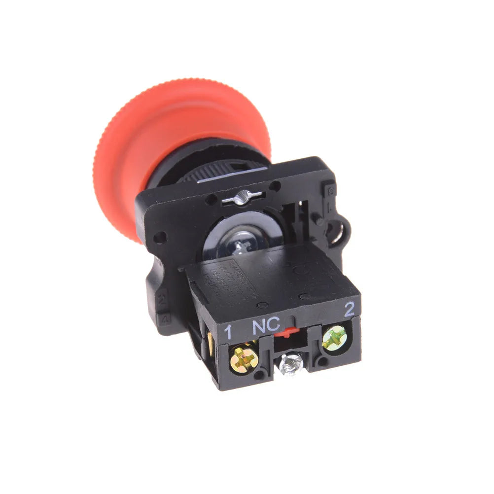 XB2-ES542 22mm NC Emergency Stop Push Button Switch – Red Mushroom Head