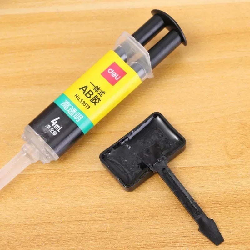 Epoxy Resin Liquid AB Glue Strong AB Adhesive Waterproof Sealant Casting Glue Heat Resistant Metal Repair Glue for Ceramic Glass