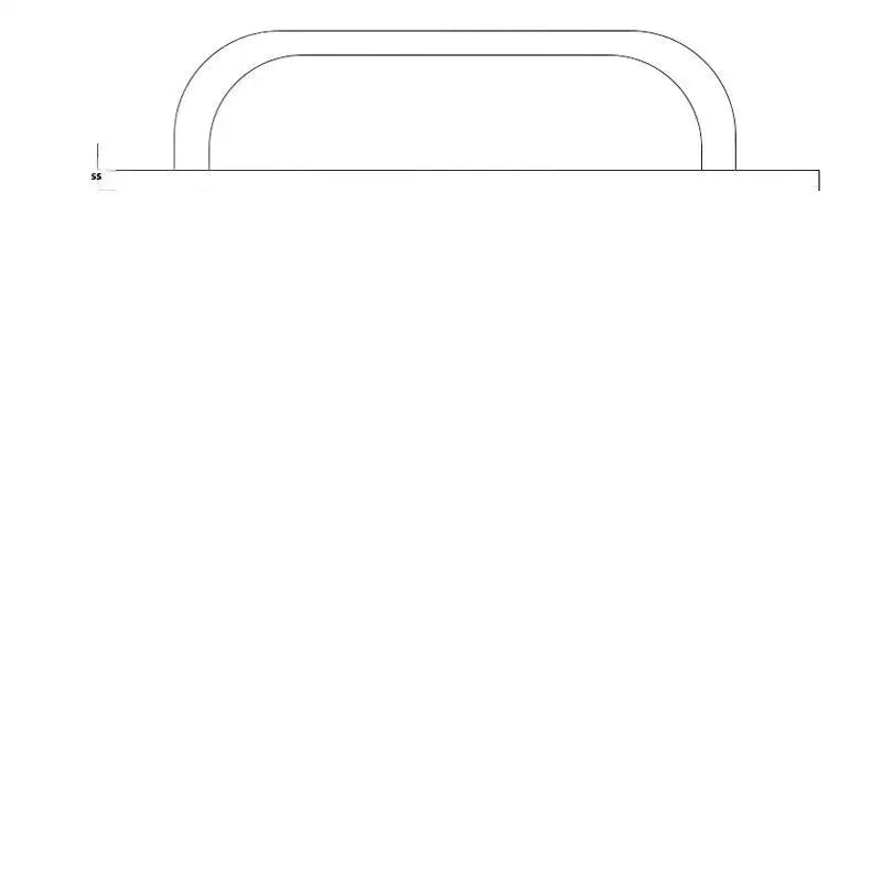 New Aluminium Alloy Punch-Free Furniture Cabinet Handle Sliding Door Pull and Flush Hardware Set for Wood Door Drawer