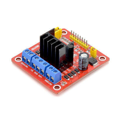 L298N Dual H-Bridge DC Stepper Motor Driver Module – Arduino Motor Control Board