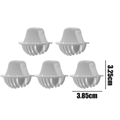 Universal Basin Filter Replacement Bathroom Sink Drain Protector Fine Mesh Hair Catcher Anti Clog Strainer Easy Cleaning Accessory