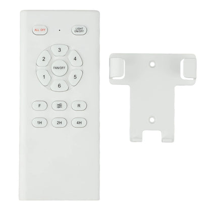Ceiling Fan Light Control 6 Speed Fan Remote Bedroom Convenient Installment Multi-function Plastic PC Material