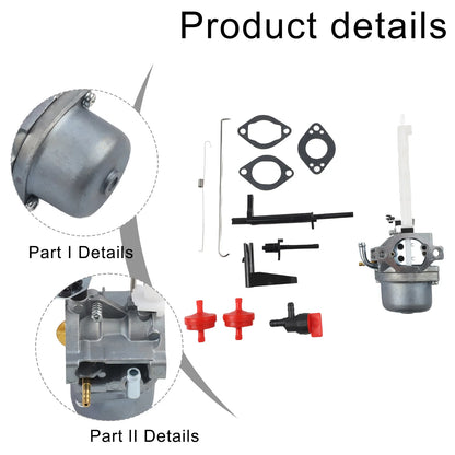 Seasonal Use Snowplow Carburetor Kit Carburetor Kit For Snowplow Garden Choke Shaft Assembly Metal Construction