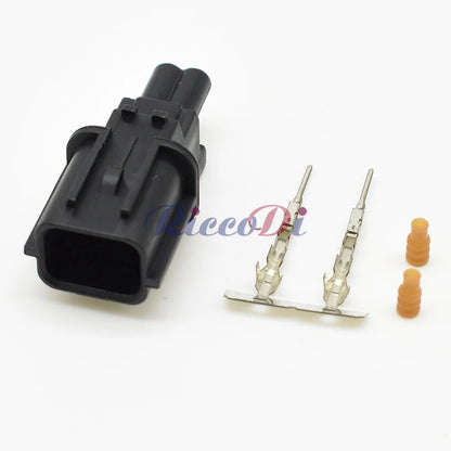 2 Pin 0.6 Series Automotive Wire Harness Connector Socket Waterproof HP285-02021 / HP281-02020 / HP291-02040