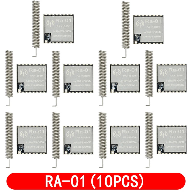RA-01/RA-02 LoRa SX1278 433MHz Wireless Long-Range Transmission Module for Arduino