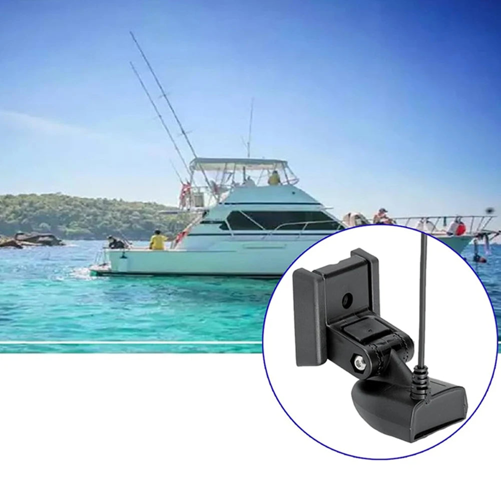 Skimmer Mount Black Transducer Mount 1 Set Included Adjustable Angle Design Marine-grade Material For XNT Sensors