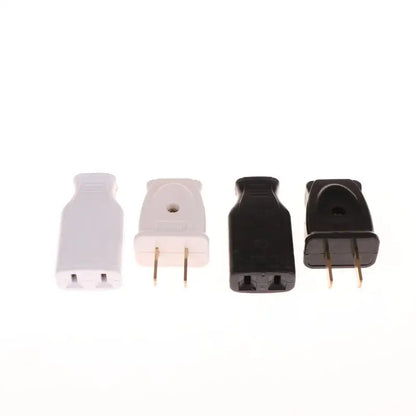 1/5PCS 2 Pole 10A Male US Wiring Plug Japan Rewirable Cable Convert Plug Female Socket Type A Power Strip Connector America