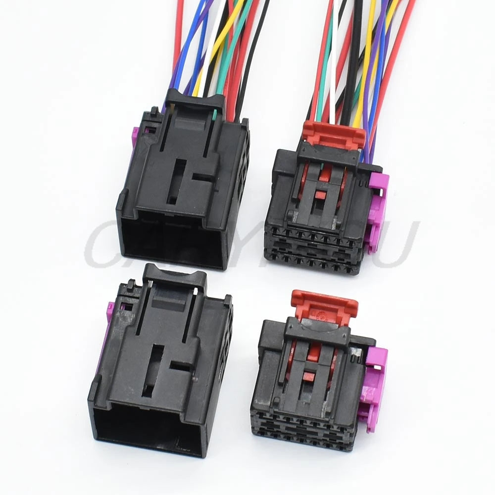 8K0972483 / 4F0972575 Automotive 17-Pin Power Seat Connector — VW / Audi Electric Seat Adjustment Control Plug