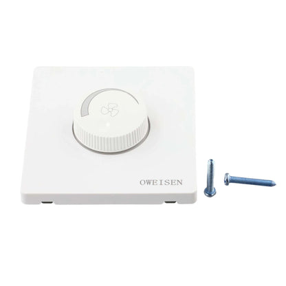 AC 220V Dimmer Switch for Light and Ceiling Fan Speed Control with Wall Mount Button for Enhanced Room Comfort