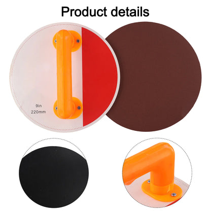 9-inch 9-Inch Sandpaper Holder Quick Replace Sandpaper Holder Versatile Sandpaper Holder Quick Sandpaper Replacement
