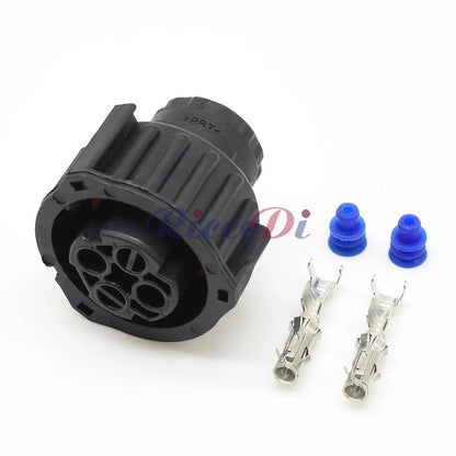 2 Pin 2.5mm Waterproof AC Connector 1-1813099-3 DJ3023YC-2.5-11/21 Automotive Wiring Harness