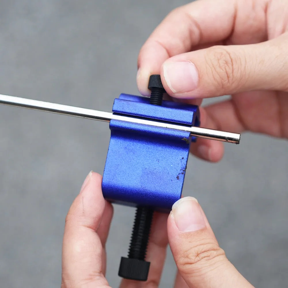 Chain Alignment Tool SuitableQuick Accurate Alignment Tool Universal for Motorcycle ATV Bike Sprocket Sport Dirt Bike Black/Blue