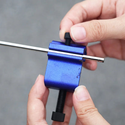 Chain Alignment Tool SuitableQuick Accurate Alignment Tool Universal for Motorcycle ATV Bike Sprocket Sport Dirt Bike Black/Blue