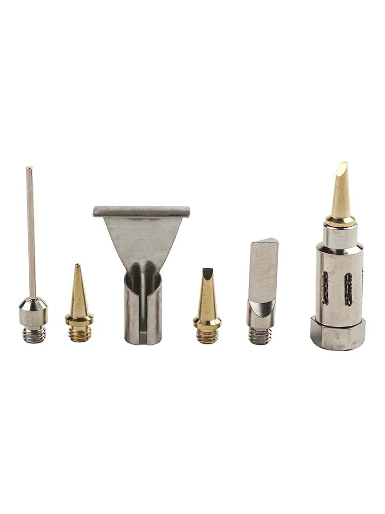 Metal Tips Gas Torch Head for Craft Projects, Silver Finish, Easy Maintenance, Long-Lasting Performance