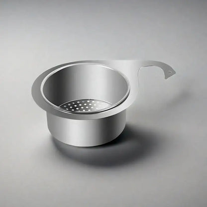 Stainless Steel Sink Strainer Basket Hanging Dry & Wet Separation Filter