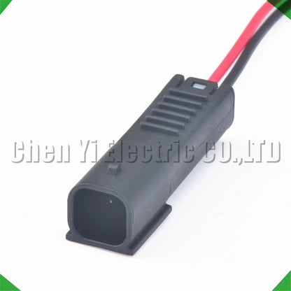 2 Pin Automobile Fuel Injector Waterproof Connector – Wire Harness Plug CB400 6189-6904 for Honda Motor Company