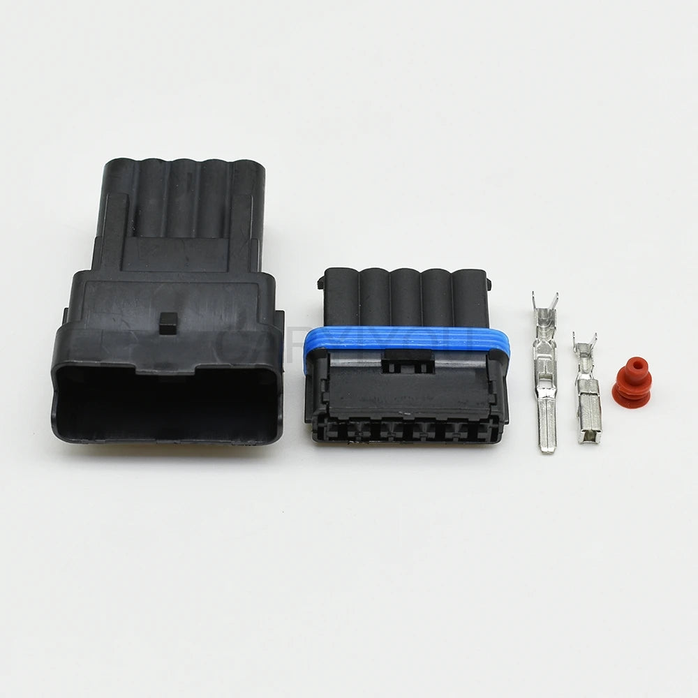 5 Pin 2.8mm Waterproof Connector 953600-1 DJ7057K-2.8-11/21 PA66 with Terminals or Wires