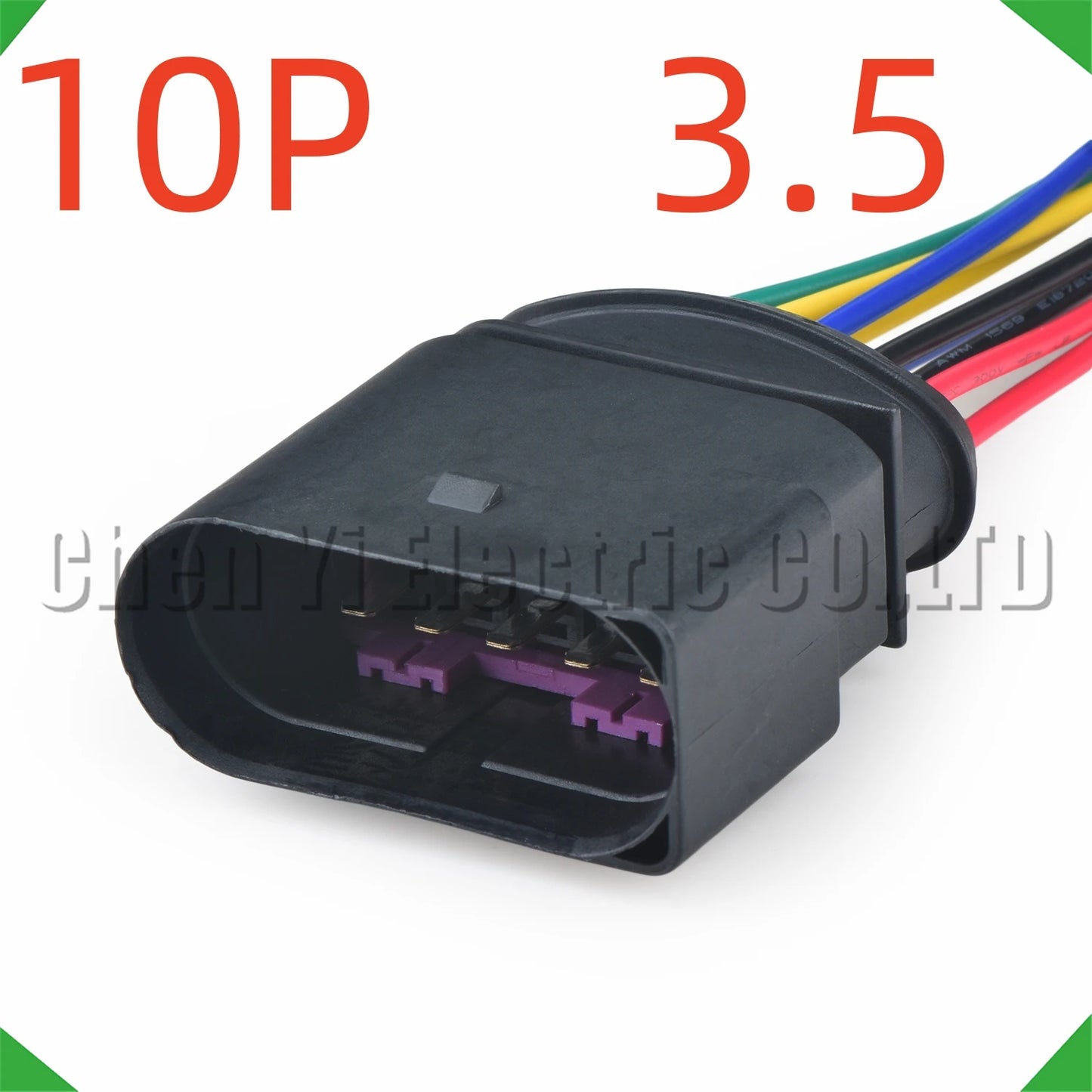 10 Pin Headlight Connector 1J0973835 1J0973735 For VW Audi