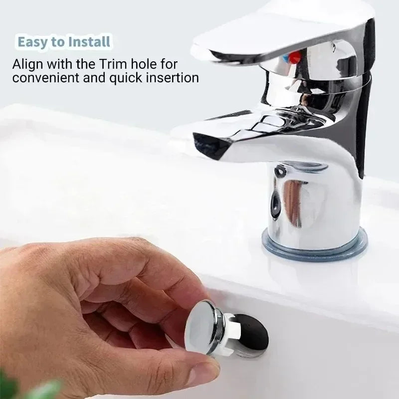 1/10PCS Sink Overflow Cover Round Ceramic Wash Basin Overflow Ring Trim Hollow Hole Bath Insert Replacement Bathroom Accessories