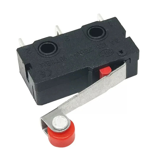 2pcs Micro Roller Lever Limit Switch KW12-3 KW11-N Normally Open/Close