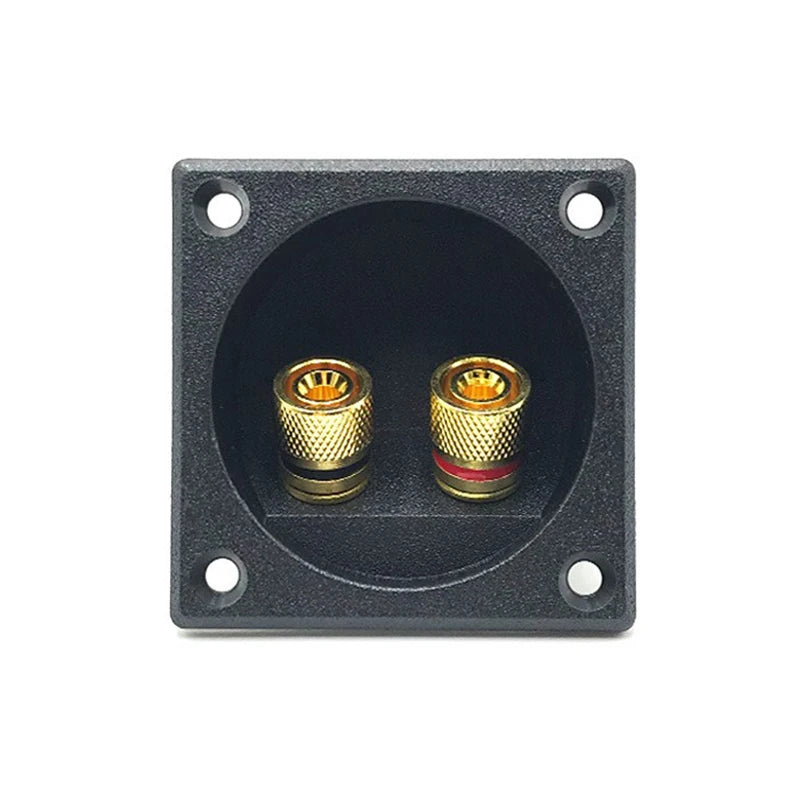 New Car Stereo Ser Box Terminal Round Spring Cup Connector Subwoofer Plug Ser Terminal Cup Round Spring Cup Subwoofer Plug