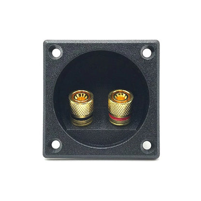New Car Stereo Ser Box Terminal Round Spring Cup Connector Subwoofer Plug Ser Terminal Cup Round Spring Cup Subwoofer Plug