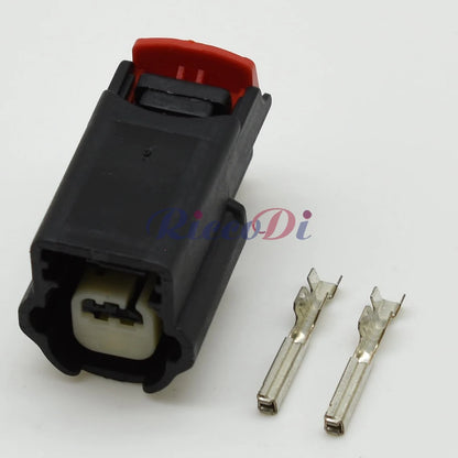 2-Pin Front Bumper Radar Sensor Connector DJ70230A-1-11/21 31402-2110 Male Female for Volvo
