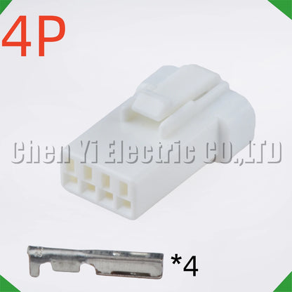 4 Pin Auto Waterproof Electronic Connector Wire Harness Butt Plug for 04R-JWPF-VSLE-S 04T-JWPF-VSLE-S JWPF-VSLE-D