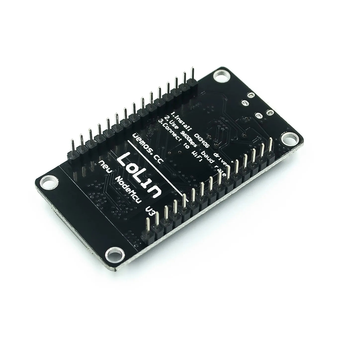 NodeMCU V3 ESP8266 WiFi Development Board – Lua IoT Module with PCB Antenna and USB for Arduino