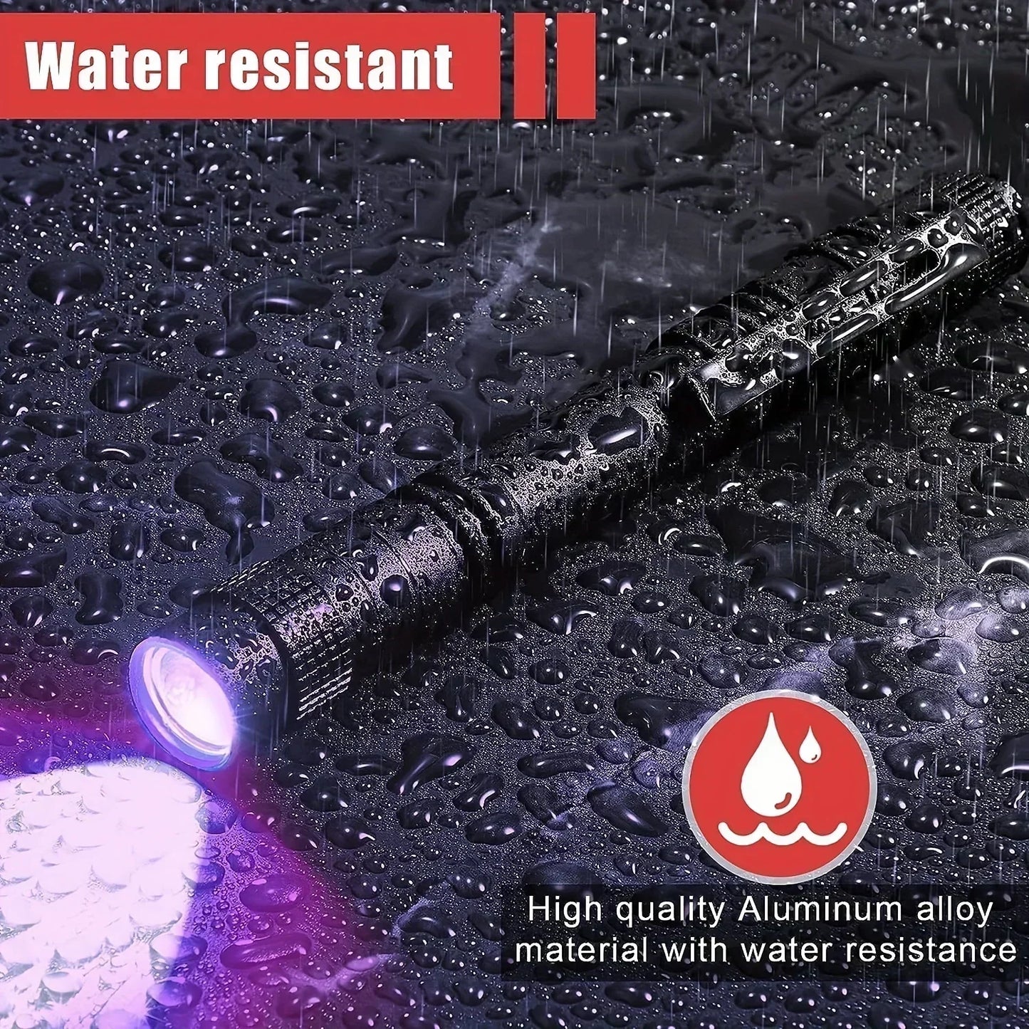 LED 395UV Flashlight Ultraviolet/white Light Pocket Pen Light Using 3A Battery for Pet Dog Cat Urine Detector Scorpion Finder