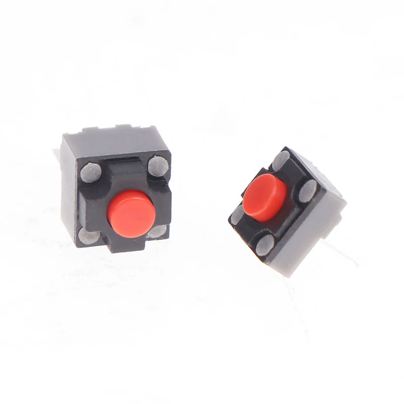 10Pcs Wireless Mouse Wired Mouse Button Micro Switch DIY Accessories For Kailh Mute Button 4.3/7.3MM Silent Switch