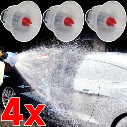 16mm Foam Nozzle Car Wash Foam Spray Nozzle Windscreen Fan Foam Nozzle Internal Thread Car Wash Water Gun Nozzles