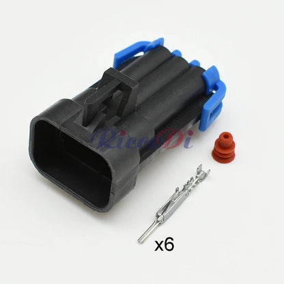 6 Pin Metri-Pack 150 Waterproof Automotive Connector Socket 12052848 12124107 for Car Wiring Harness
