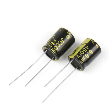 Aluminum Electrolytic Capacitor 450V 6.8uF High Frequency Low ESR Low Resistance