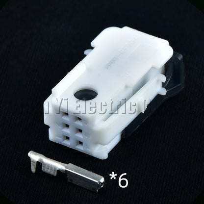 6 Pin Rearview Mirror Connector 953382-1 For Peugeot Citroen