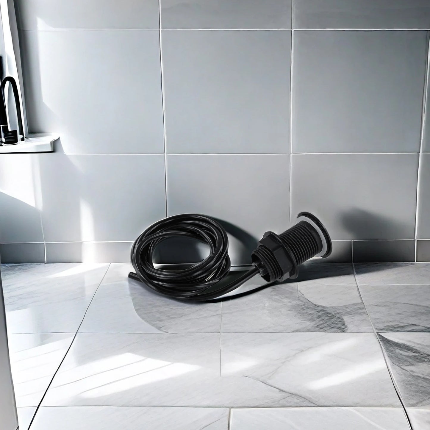 Clean Food Waste Disposal Hose Kit ABS Plastic Long Lasting Performance Tools Are Needed Automotive Applications M Hose