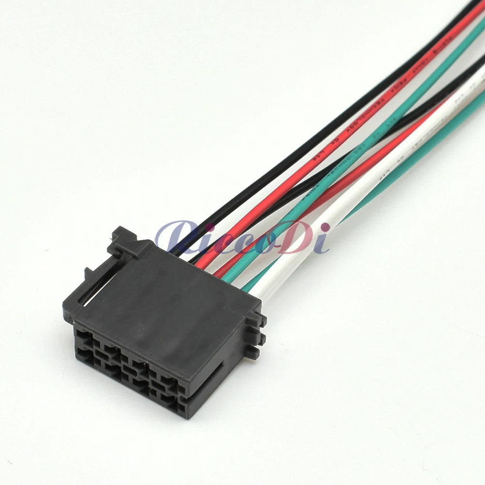 8 Pin 962189-1 962191-1 Automotive CD Wire Plugs Car Radio Speaker Plug Audio ISO Cable Socket for VW