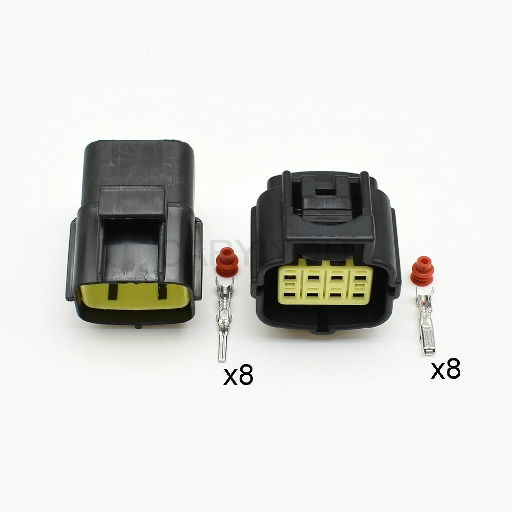 TYCO AMP 174982-2 / 174984-2 8-Pin Sealed Waterproof Connector for Denso Fuel Injector Systems