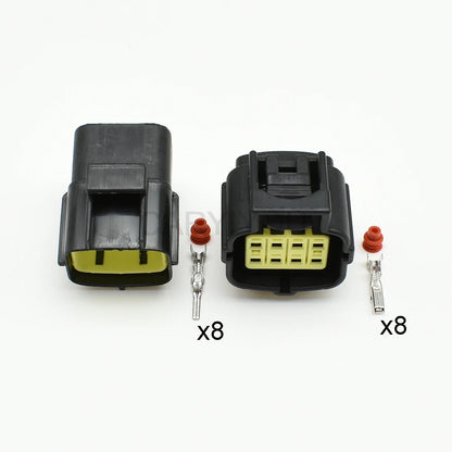 TYCO AMP 174982-2 / 174984-2 8-Pin Sealed Waterproof Connector for Denso Fuel Injector Systems