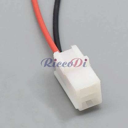 DJ7022A-7.8-11/21 2-Pin 7.8mm White Heavy Current Automotive Connector Male Female