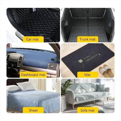 2/100pcs Double Sided Carpet Fixing Stickers High Adhesive Anti-Slip Floor Mat Grip Tape