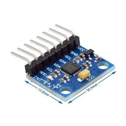 GY-521 MPU-6050 6DOF 3-Axis Gyroscope and Accelerometer Sensor Module