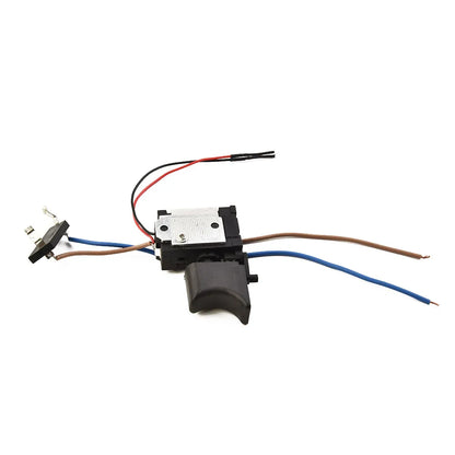 Cordless Drill Control Switch Electric Drill Trigger Switch 16A For Impact Wrenches Power Tool Trigger Switch DC 7.2-24V