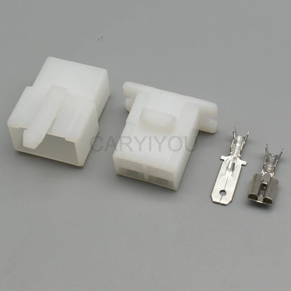 3 Pin 6.3mm Intake Pressure Sensor Connector 6120-2043 DJ70413-6.3-11/21 Male Female Automotive